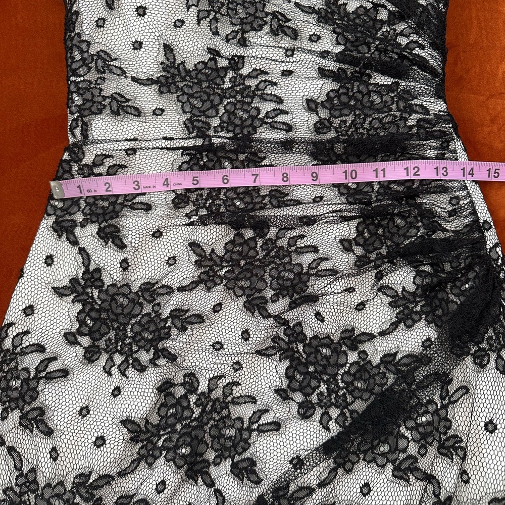 Dolce & Gabbana Y2K Black And White Tulle Lace Corset Mini Dress - Picture 11 of 16